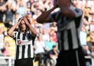 Fabricio Coloccini (L) has not played since Newcastle's draw with Aston Villa on September 2
